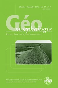Geomorphologie - Relief Processus Environnement