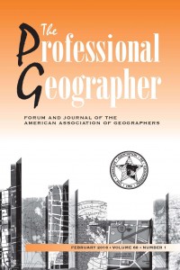 The Professional Geographer